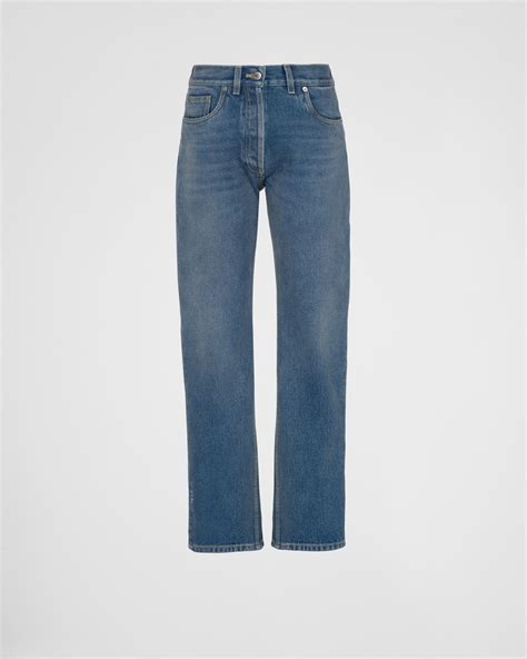 prada organic denim five-pocket jeans|best sustainable denim jeans.